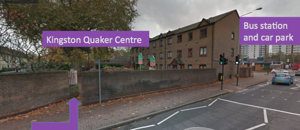 Kingston Quaker Centre showing street entrance